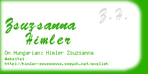 zsuzsanna himler business card